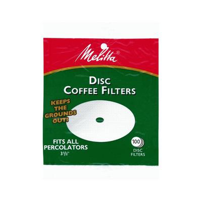 Melitta coffee filter discs for coffee percolators.