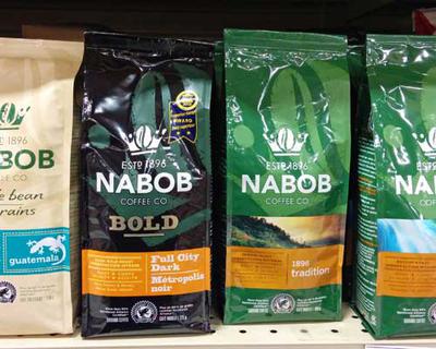 Some Nabob coffees.