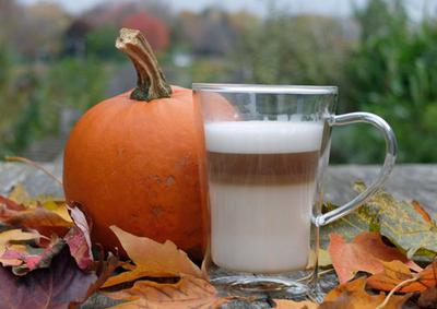 Pumpkin flavor coffee.