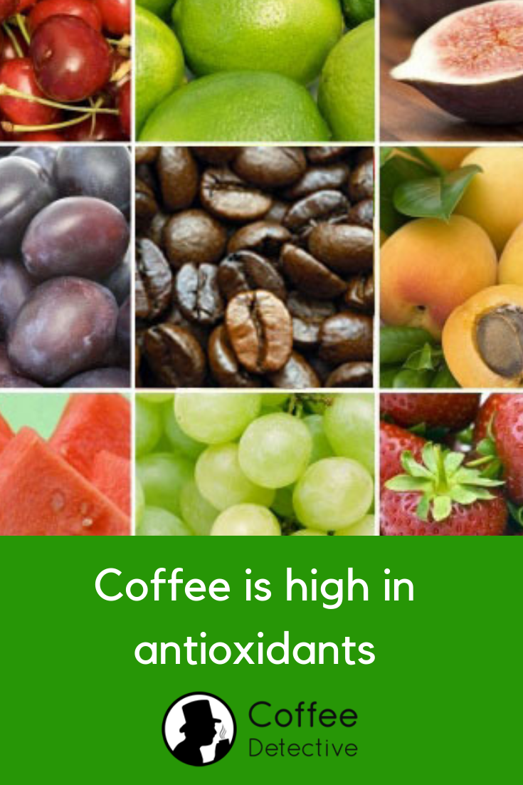 Coffee is the number one source of antioxidants in a typical American's diet