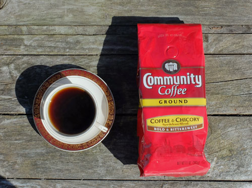 Image result for community coffee with chicory"