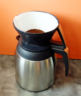 Cone coffee filter
