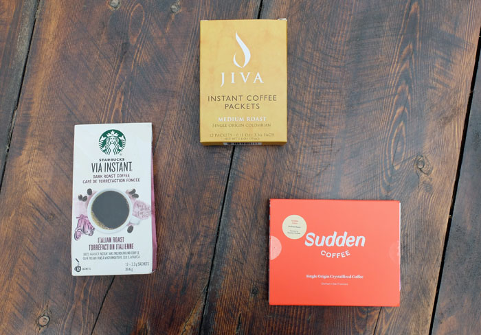instant coffee taste