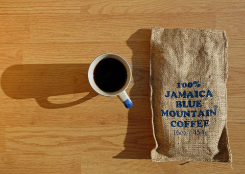 Ridgelyne Jamaica Blue Mountain coffee.