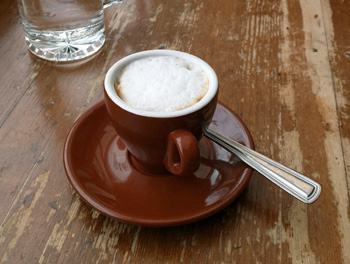 Cup of Espresso Macchiato.
