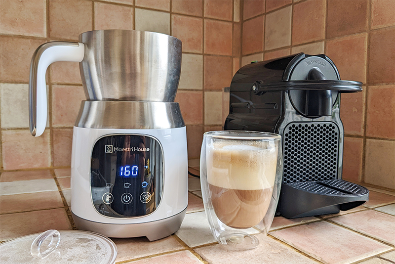 Our review of the Maestri House Detachable Milk Frother.