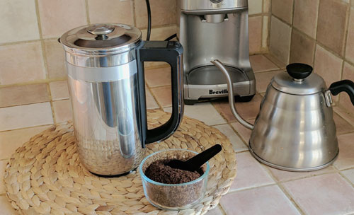 The KitchenAid Precision Press Coffee Maker.