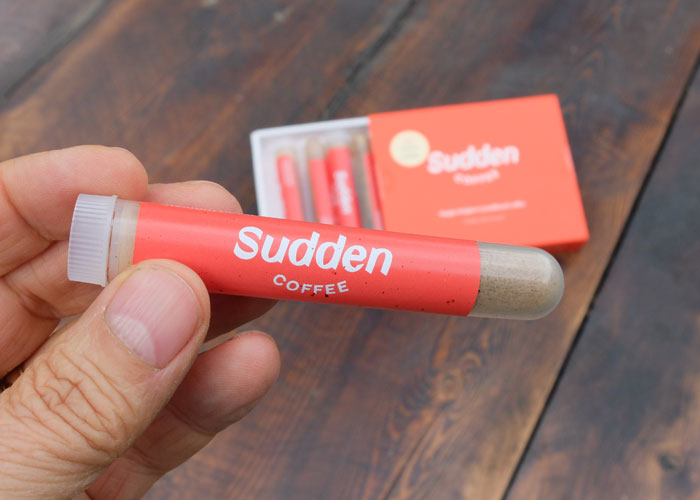 Sudden coffee instant coffee