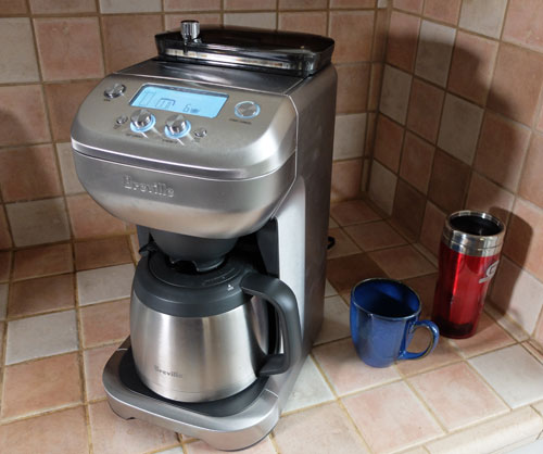 The Breville Grind Control coffee maker