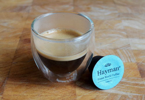 Hayman Coffee Jamaica Blue Mountain espresso