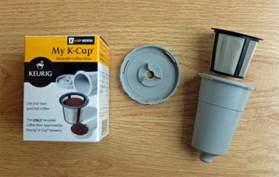 Reusable Coffee Filter Basket & 3 Refillable K-Cups For Keurig K-Duo  Essentials