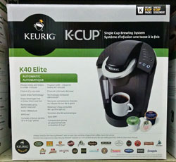 Keurig B40 Elite in box.