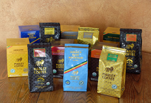 Selection of Marley Coffees