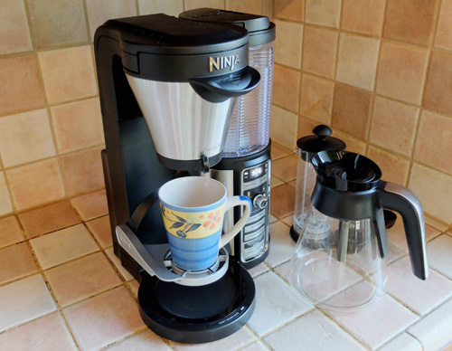 Ninja Coffee Bar mug stand.