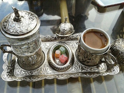 Turkish coffee.