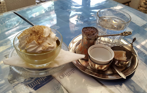 Turkish coffee in Sarajevo