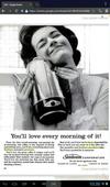 1962 ad for the exact same model of Sunbeam percolator.