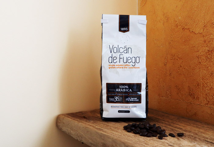 Volcan de Fuego coffee